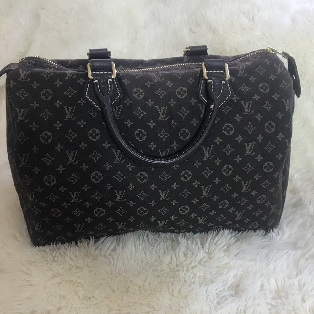 Authentic LV SPEEDY 30 Linen bag